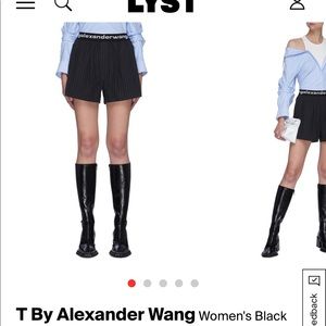 Alexander Wang black shorts